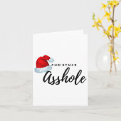 大人のクリスマスホール カード (黄色い花)