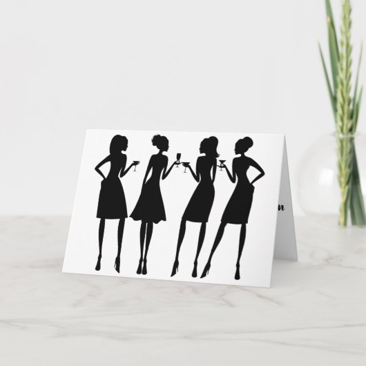 **大人のクリスマス応援**大人のみのカード カード (正面)