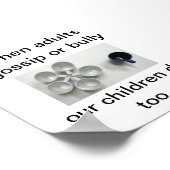 大人のゴシップやいじめっ子のポスター ポスター (角)