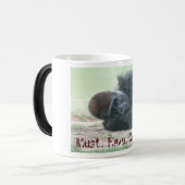 大人のゴリラ、絶対必要… 持って下さい… コーヒー… モーフィングマグカップ (正面左)