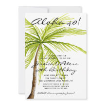 大人のサプライズ40th誕生日トロピカルアロハパーティー