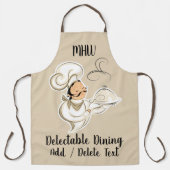 大人のシェフエプロン エプロン (正面)