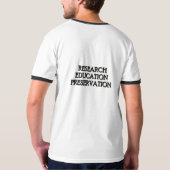 大人のチームくまの世界の信号器のTシャツ Tシャツ (裏面フル)
