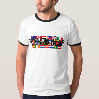 大人のチームくまの世界の信号器のTシャツ Tシャツ