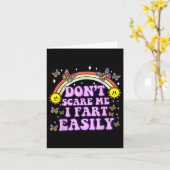 大人のハムに簡単に乗りおもしろい込む私 カード (黄色い花)