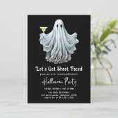 大人のハロウィンパーティー シートフェイスになろう 招待状 (スタンド正面)