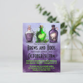 大人のハロウィンブルズとボースカクテルパーティー シーズンポストカード (スタンド正面)