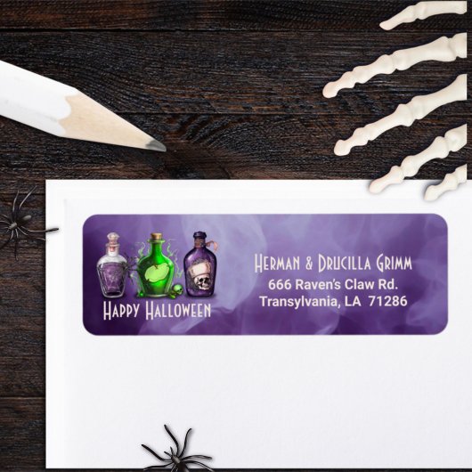 大人のハロウィンブルズとボースカクテルパーティー ラベル