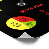 大人のハロウィーンのコスチューム胸肉メンズハロウィー ポスター (角)