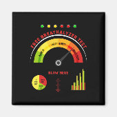 大人のハロウィーンのコスチューム胸肉メンズハロウィー マグネット (正面)