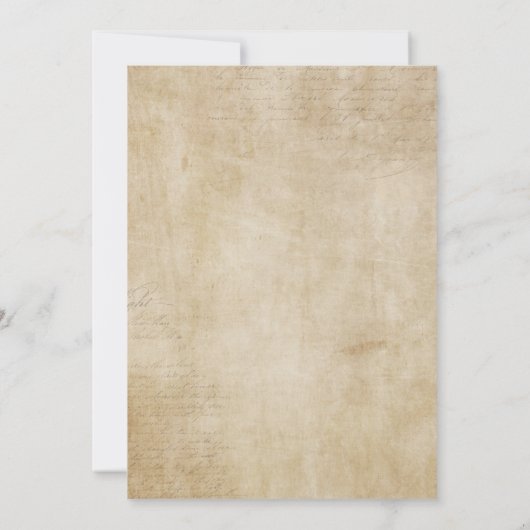 大人のハロウィーン狂人精神病不気味ゴシックパーティー 招待状 (裏面)