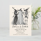 大人のハローウィンパーティコスチュームとカクテル 案内状 (スタンド正面)