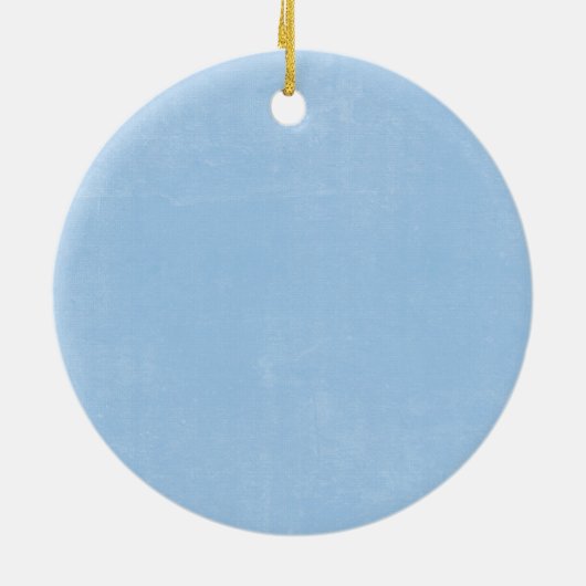 大人のバプテスマが青に浮かぶ セラミックオーナメント (裏面)