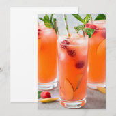 大人のパーティーの時間だ! 招待状 (正面/裏面)