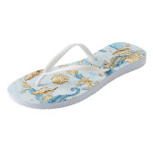 大人のビーチサンダル、おもしろいビーチ休暇パターン ビーチサンダル (アングル)