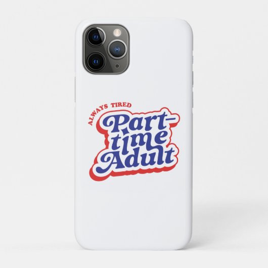 大人のフリをする人 Case-Mate iPhoneケース (裏)