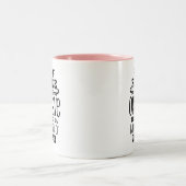 大人のユーモアおもしろい ツートーンマグカップ (中央)