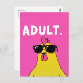 大人のレベル:チキンボス ポストカード (正面/裏面)