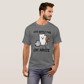 大人のロック紙はさみF Tシャツ (正面フル)