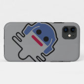 大人の伊知房串クロプキッツ、ジャストオンケース Case-Mate iPhoneケース (裏面(横))