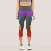 大人の女性のためのキャプリスレギンスの衣装 カプリレギンス (正面)