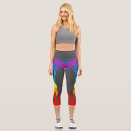 大人の女性のためのキャプリスレギンスの衣装 カプリレギンス