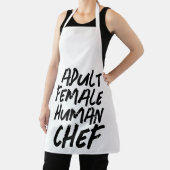 大人の女性シェフオールオーバープリントエプロン エプロン (インサイチュ)