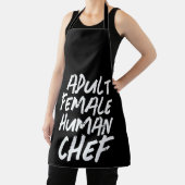 大人の女性シェフオールオーバープリントエプロン エプロン (インサイチュ)