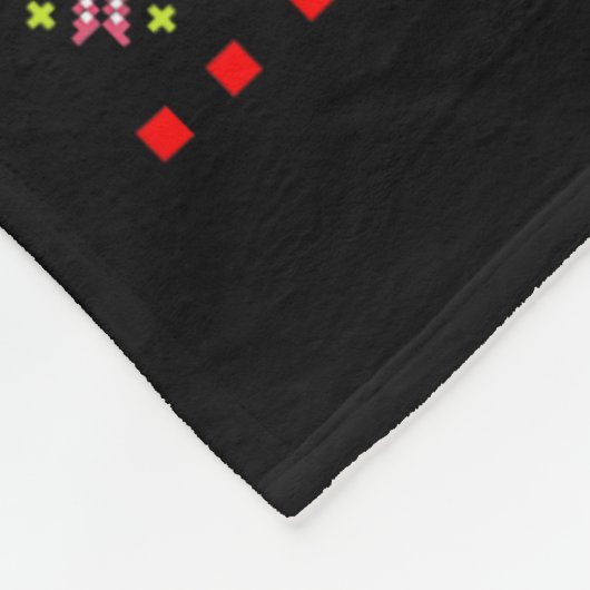 大人の子供のための恐竜の醜いクリスマス フリースブランケット (角)