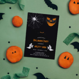 大人の怖いハローウィンパーティ 招待状