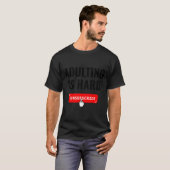 大人の悩みは尽きない 配信停止できるよ クオート Tシャツ (正面フル)
