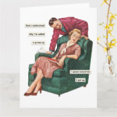 大人の挨拶 カード (黄色い花)