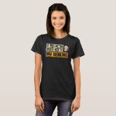 大人の日のような時間を飲むビーチパーティーデイドリン Tシャツ (正面フル)