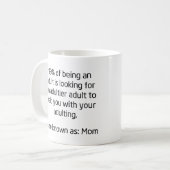 大人の母の日のコおもしろいーヒーの99% コーヒーマグカップ (正面左)