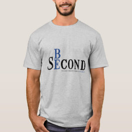 大人の灰色のワイシャツ Tシャツ