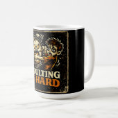 大人の生活は難しい - ミレニアル世代のユーモア 共感できる コーヒーマグカップ (正面右)