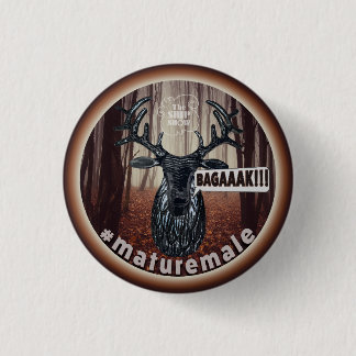 大人の男性 缶バッジ