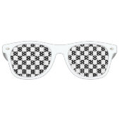 大人の眼鏡用パーティーシェード レトロサングラス (正面)