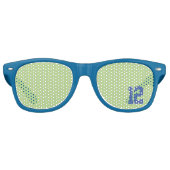 大人の眼鏡用パーティーシェード レトロサングラス (正面)