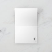 大人の着色おもしろい花と水玉模様ありがとう サンキューカード (内部)