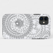 大人の着色の幾何学的設計 Case-Mate iPhoneケース (裏面(横))