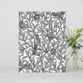 大人の着色ページ、モリス鳥&ザクロ (スタンド正面)