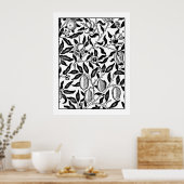 大人の着色ポスターWilliam Morrisエキゾチック果実 ポスター (キッチン)