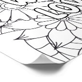 大人の着色 – 「私は強く育つ…」 前向き ポスター (角)