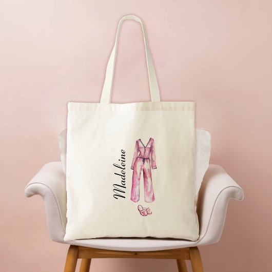 大人の睡眠者PJパジャマパーティー花嫁ギフト トートバッグ