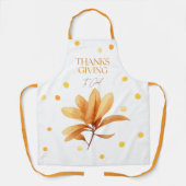 大人の神様に感謝する エプロン (正面)