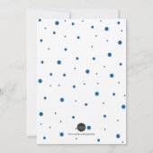 大人の誕生日の招待状を離れた唐辛子の調理師 招待状 (裏面)