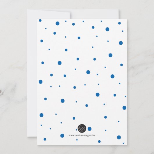 大人の誕生日の招待状を離れた唐辛子の調理師 招待状 (裏面)