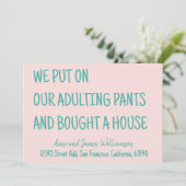 大人の責任を背負って家を買いました 案内状 (スタンド正面)