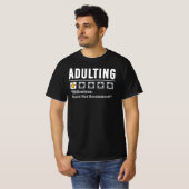 大人の階段は無理ゲーすぎて非推奨 Tシャツ (正面フル)